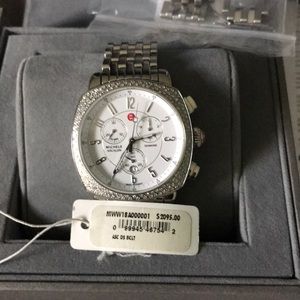 💖💖Michele Ascalon Watch with diamond bezel💖💖